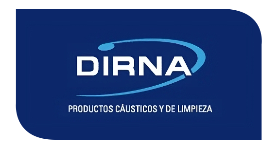 Logo azul de Dirna